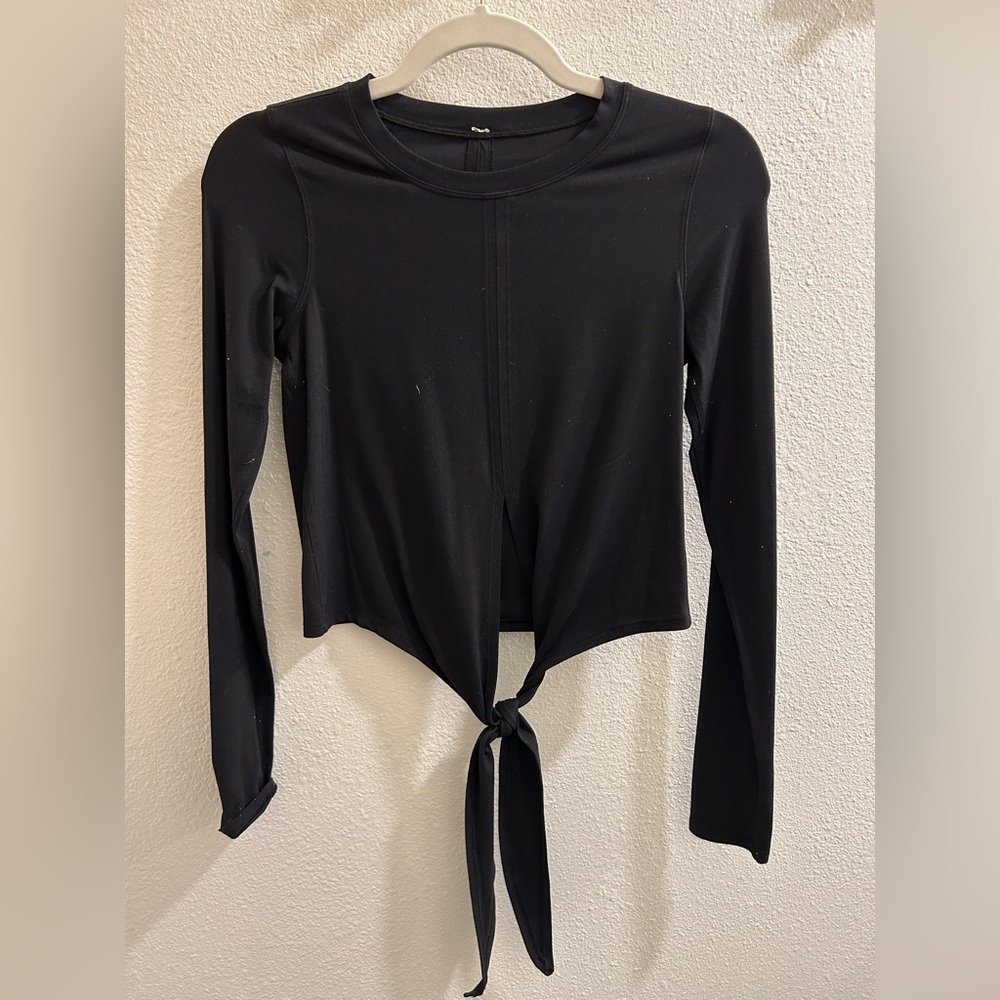 Lululemon Time to Restore Long Sleeve Black